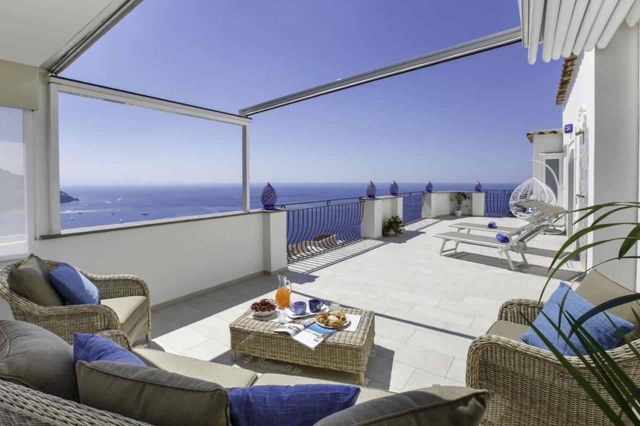 Estate4Home - Villa Settemari Scrigno Positano Dış mekan fotoğraf